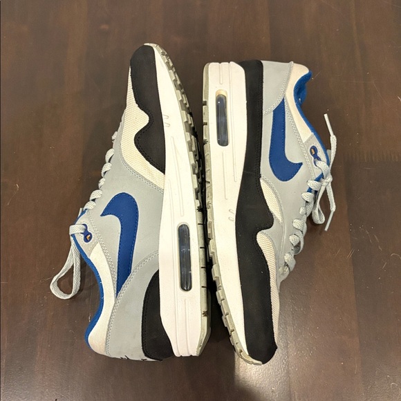 Nike Air Max Sneakers in Blue, Gray, and Black color way - Picture 2 of 5